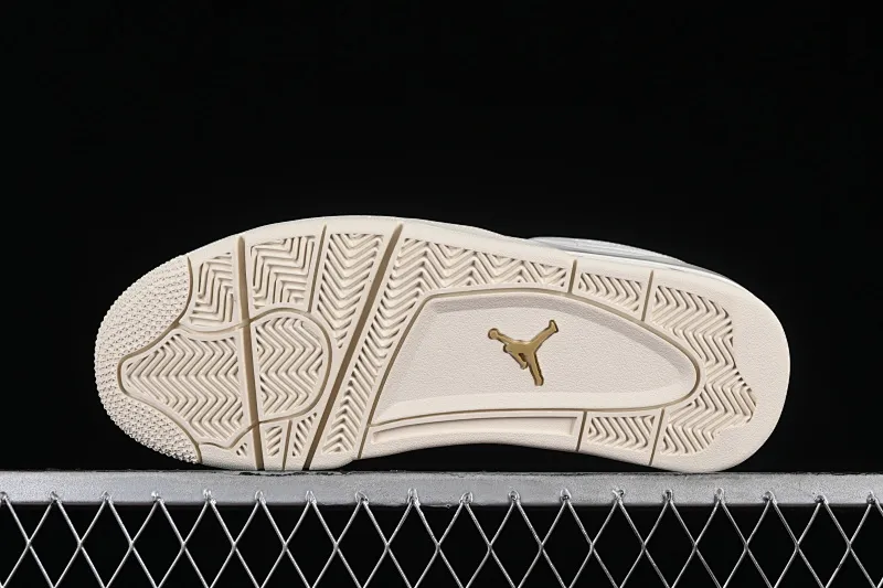 All categories Air Jordan Jordan series basketball shoes Air Jordan 4 LW version Air Jordan 4 Retro "Metallic Gold" AJ4 Joe 4 meters white gold AQ9129-170